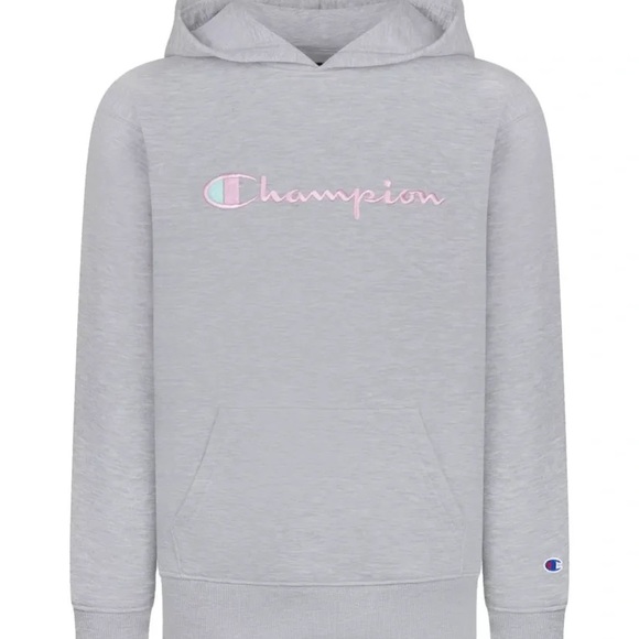 Champion Girls' Embroidered Script Hoodie - Picture 2 of 2